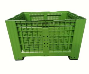 Skrzyniopaleta plastikowa ażurowa 1200×1000