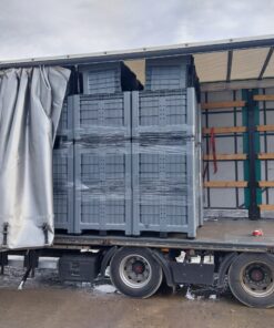 skrzyniopalety plastikowe pełne kisteny