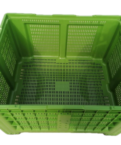 Alternative view of Skrzyniopaleta plastikowa 1200x1000 - 4 stopy, ażurowa