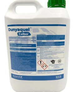 Etykieta nawozu Dunyaquel Calbor 5L – korektor wapnia i boru z dawkowaniem