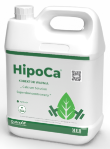 HipoCa korektor wapnia CaO 18% (DUNYA/AGROMEB), opakowanie